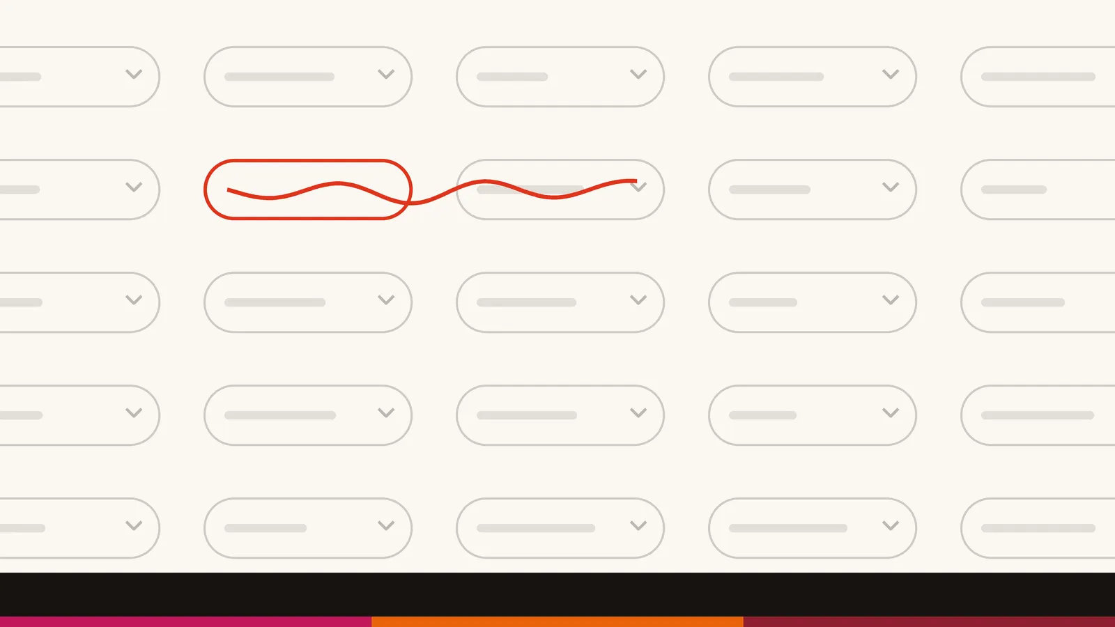 How did you hear about us? The drop-down is the problem.